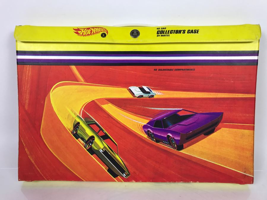 Vintage 1968 Mattel 48 Collector's Car Case  [Photo 1]