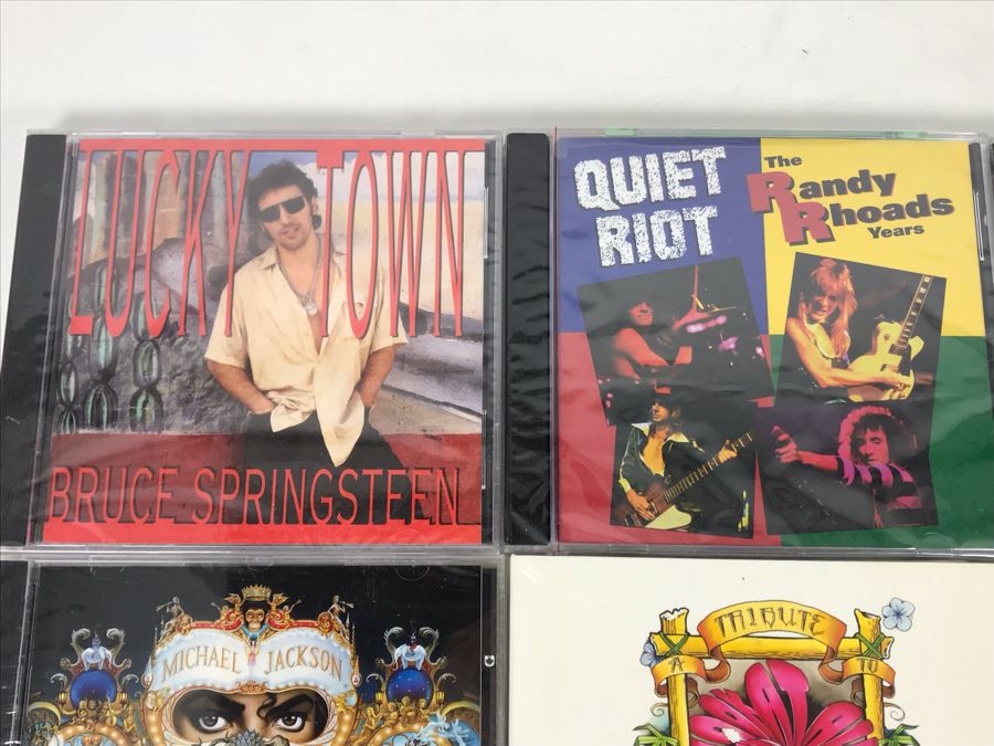 (12) Sealed Music CDs: Michael Jackson, Quiet Riot, The Black Crowes, Guns N' Roses [Photo 5]