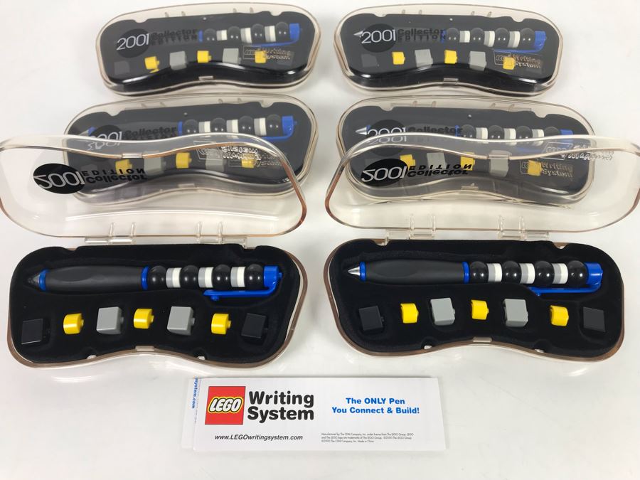 (6) New LEGO 2001 Collector Edition Pens [Photo 2]