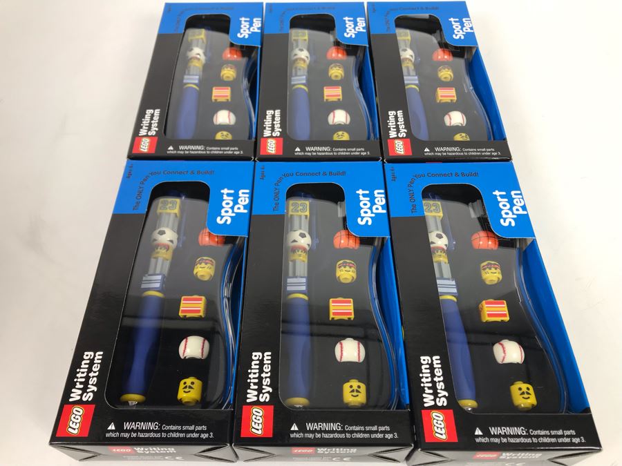 (6) New LEGO Sports Pens [Photo 2]