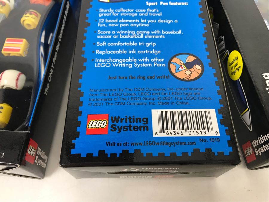 (6) New LEGO Sports Pens [Photo 6]