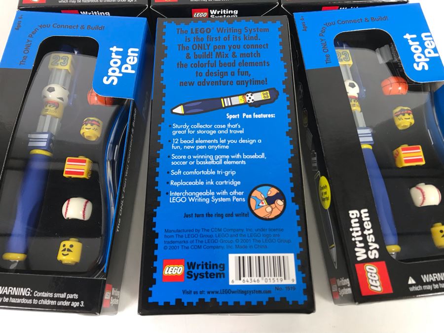 (6) New LEGO Sports Pens [Photo 5]