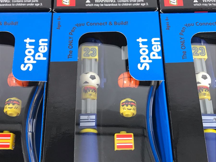 (6) New LEGO Sports Pens [Photo 3]