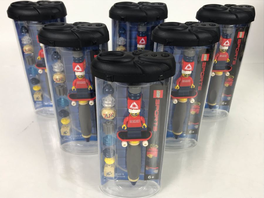 (6) New LEGO Skateboarder Boy Pens [Photo 7]