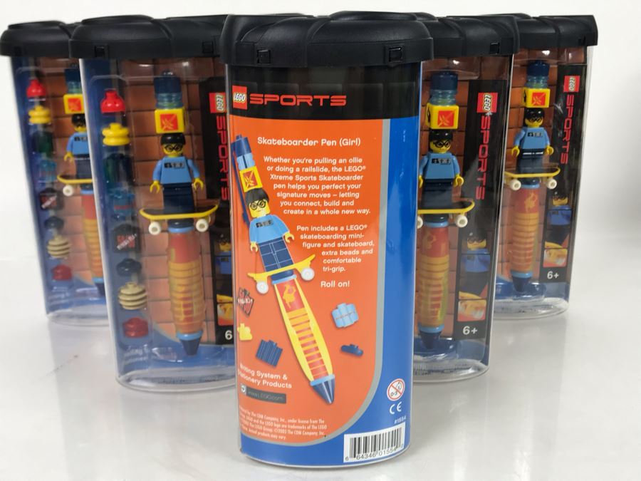 (6) New LEGO Skateboarder Girl Pens [Photo 6]