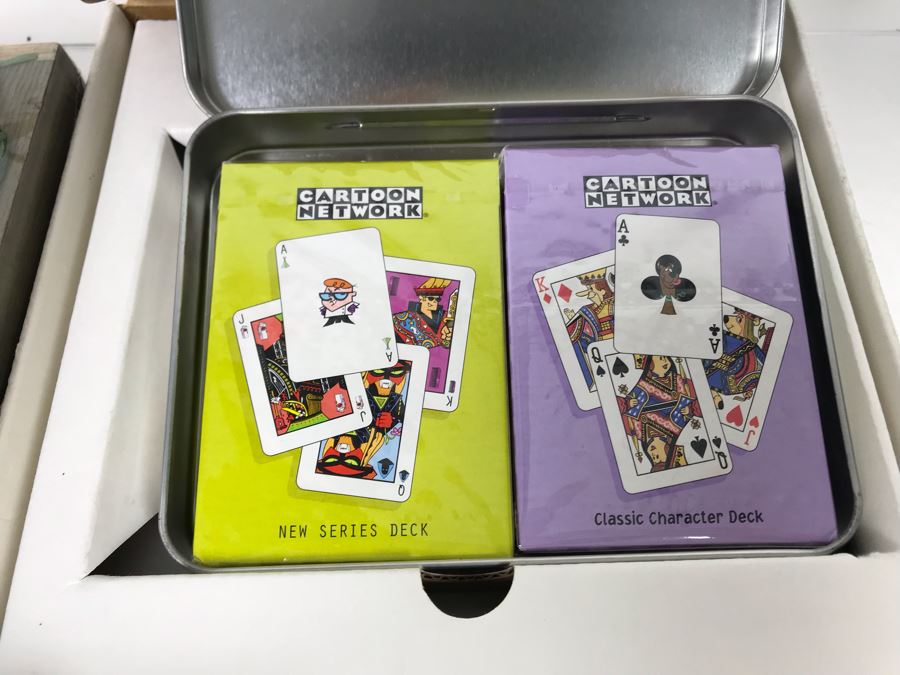 Various New Playing Cards And Golf Gift Basket [Photo 2]