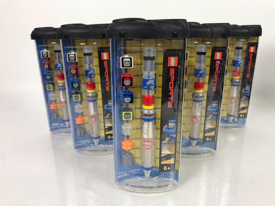 (6) New LEGO Hockey Pens [Photo 1]