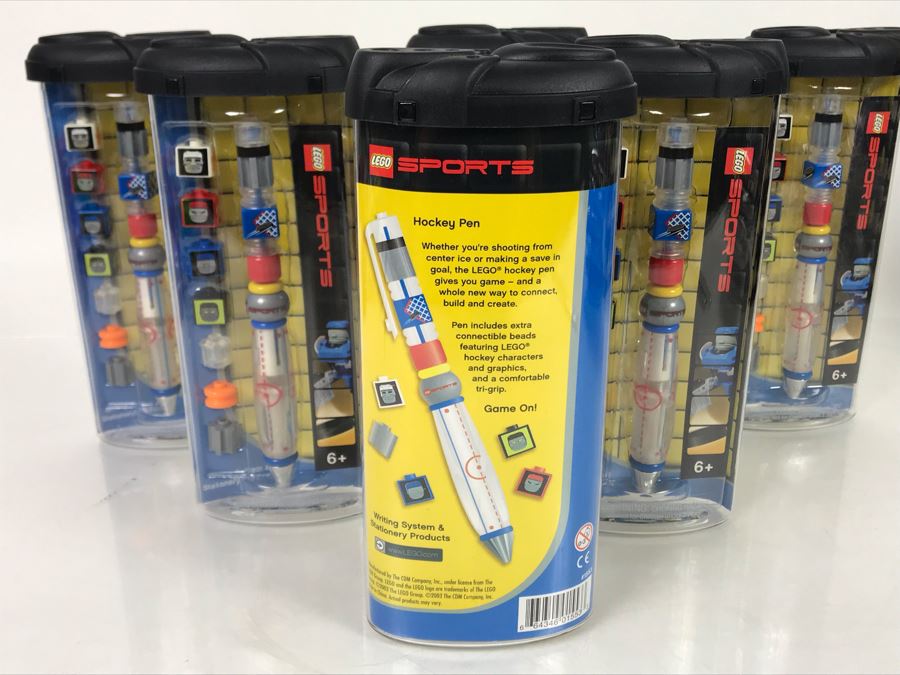 (6) New LEGO Hockey Pens [Photo 5]