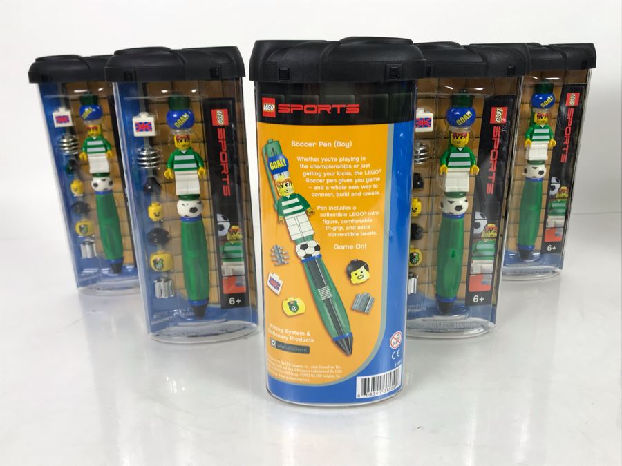 (6) New LEGO Soccer Boy Pens [Photo 5]