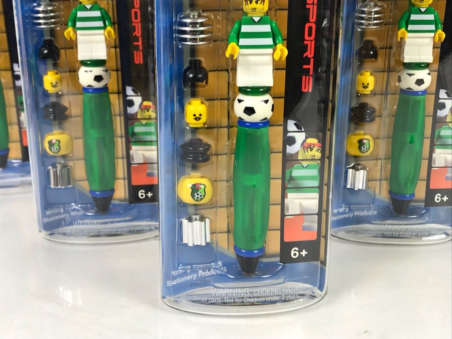(6) New LEGO Soccer Boy Pens [Photo 3]