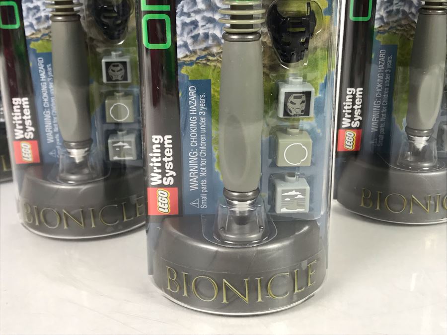 (6) New LEGO Bionicle Toa Of Earth Pens [Photo 4]