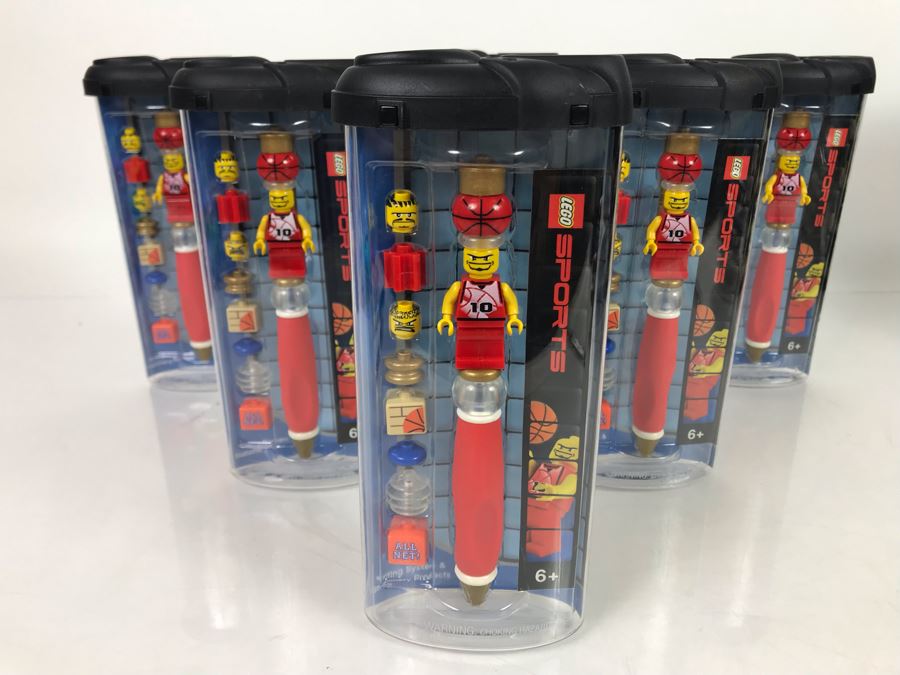 (6) New LEGO Pro Basketball Pens [Photo 1]