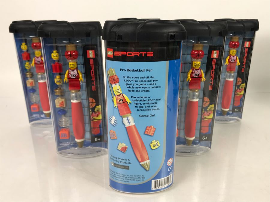 (6) New LEGO Pro Basketball Pens [Photo 5]