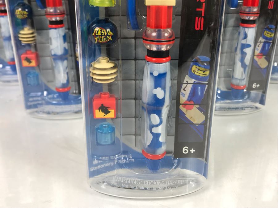 (6) New LEGO Snowboarder Boy Pens [Photo 4]
