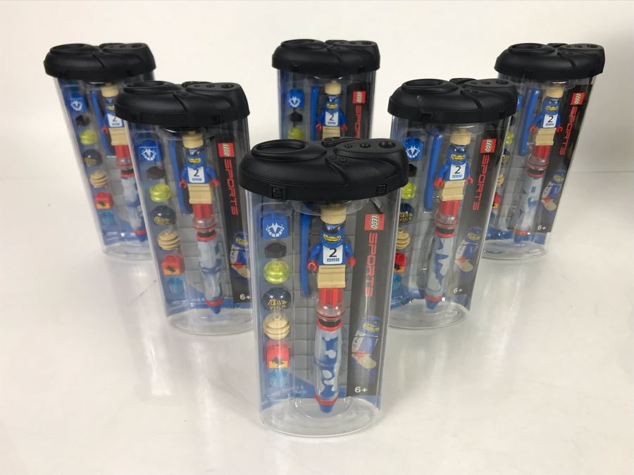 (6) New LEGO Snowboarder Boy Pens [Photo 6]