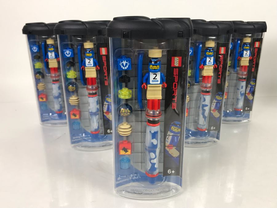 (6) New LEGO Snowboarder Boy Pens [Photo 2]