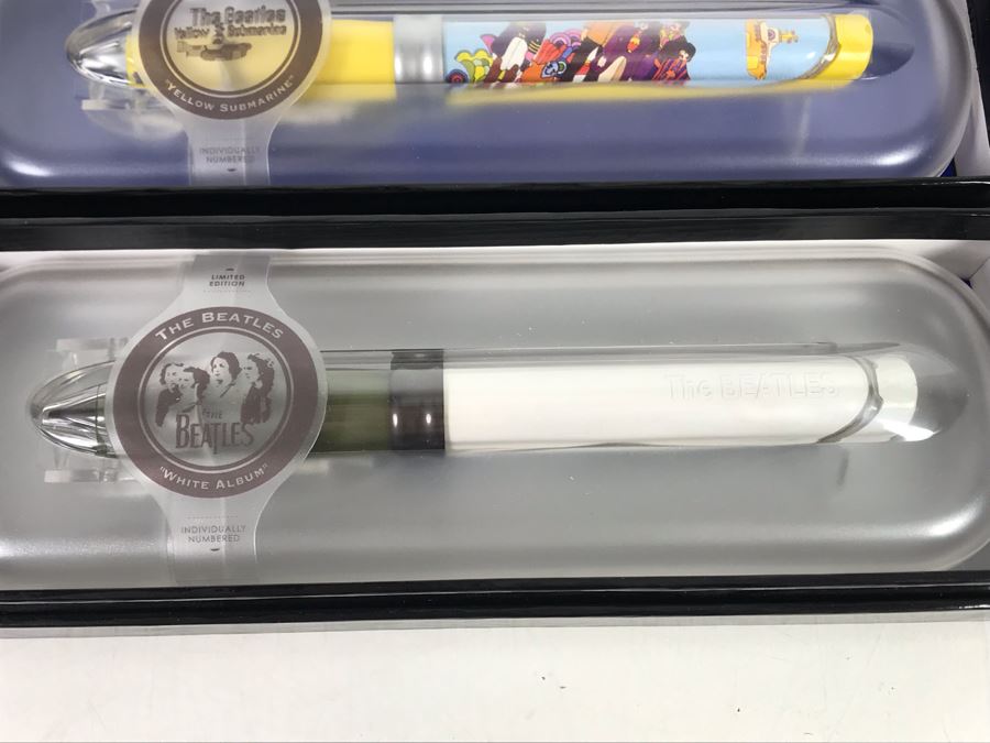 (3) New Limited Edition Beatles Pod Pens [Photo 7]