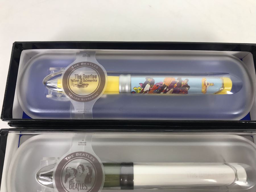 (3) New Limited Edition Beatles Pod Pens [Photo 7]