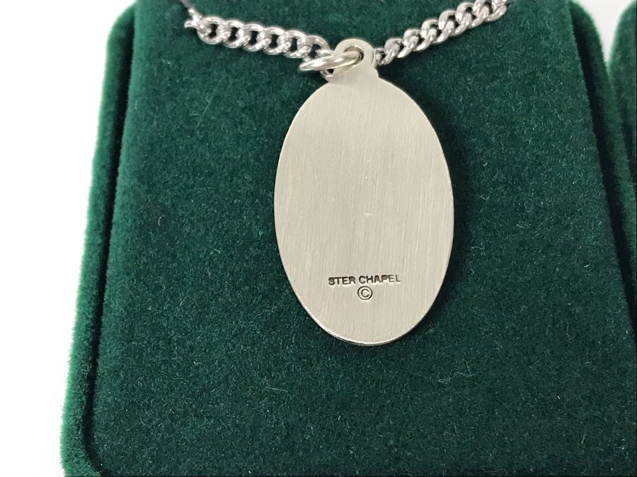 New Pair Of Sterling Silver Irish Pendants With Necklaces By Robert Emmet $130 Value [Photo 7]