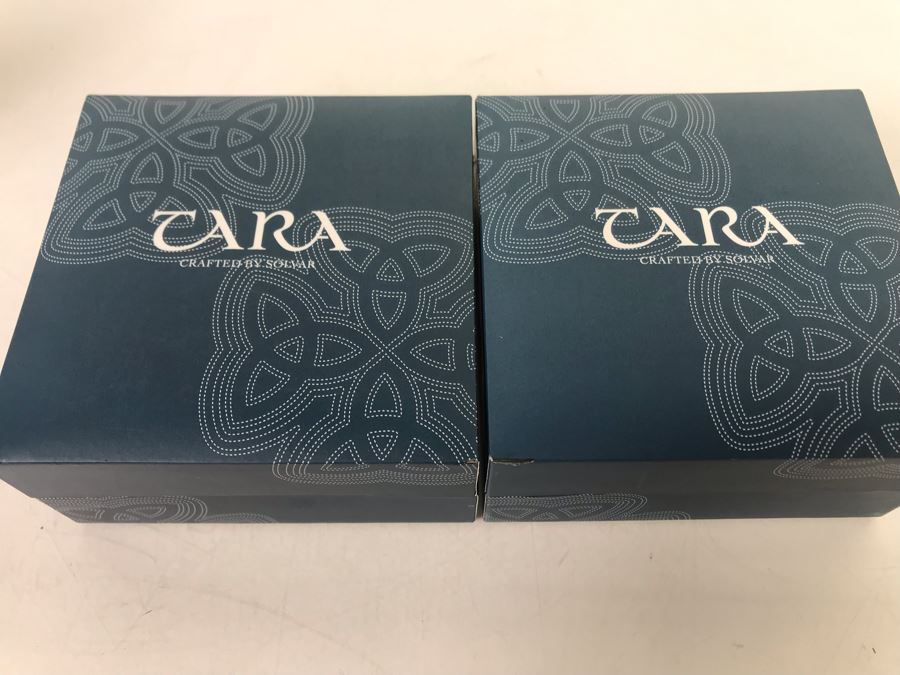 New Pair Of Irish Tara Solvar Cufflinks $118 Value [Photo 6]