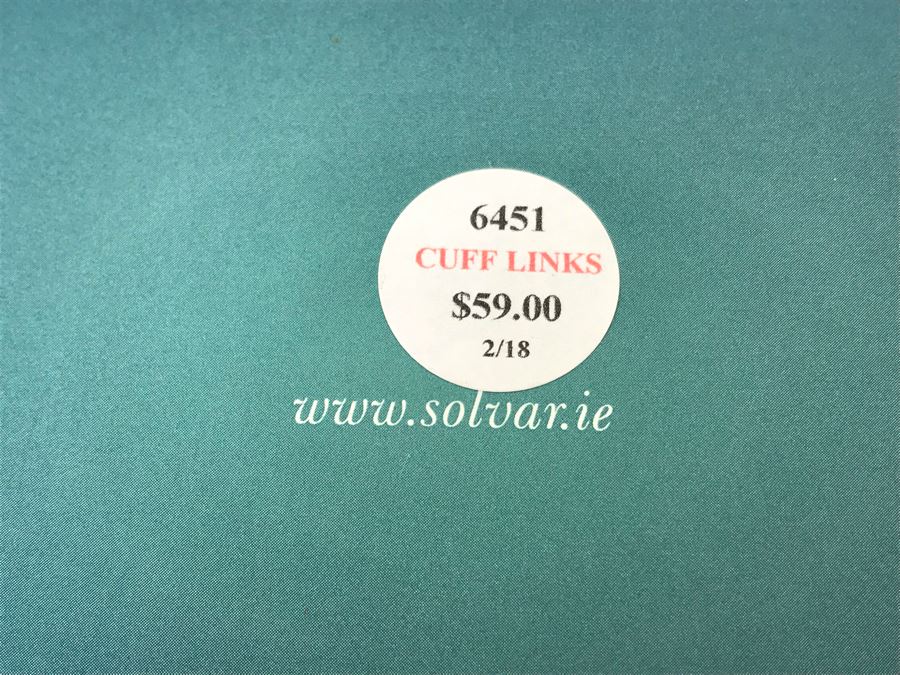 New Pair Of Irish Tara Solvar Cufflinks $118 Value [Photo 7]