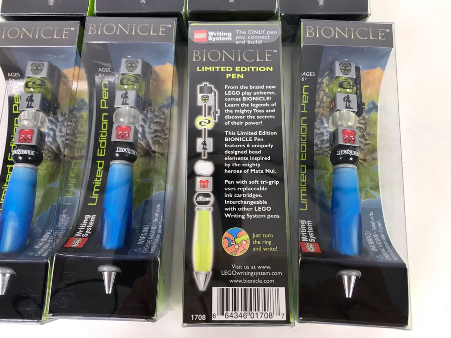 (8) New LEGO Bionicle Limited Edition Pens [Photo 5]
