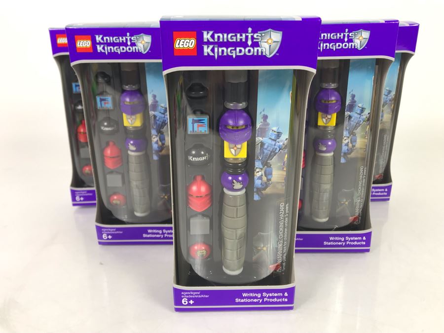 (6) New LEGO Knights Kingdom Pens [Photo 1]