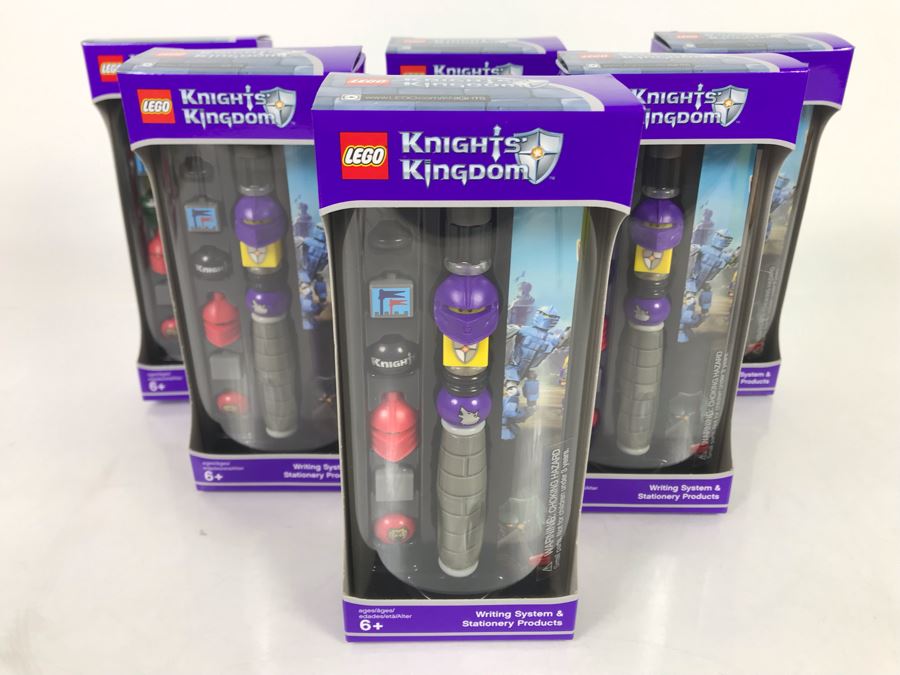 (6) New LEGO Knights Kingdom Pens [Photo 2]