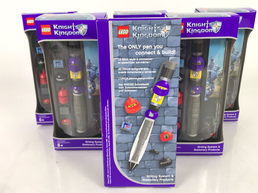 (6) New LEGO Knights Kingdom Pens [Photo 5]