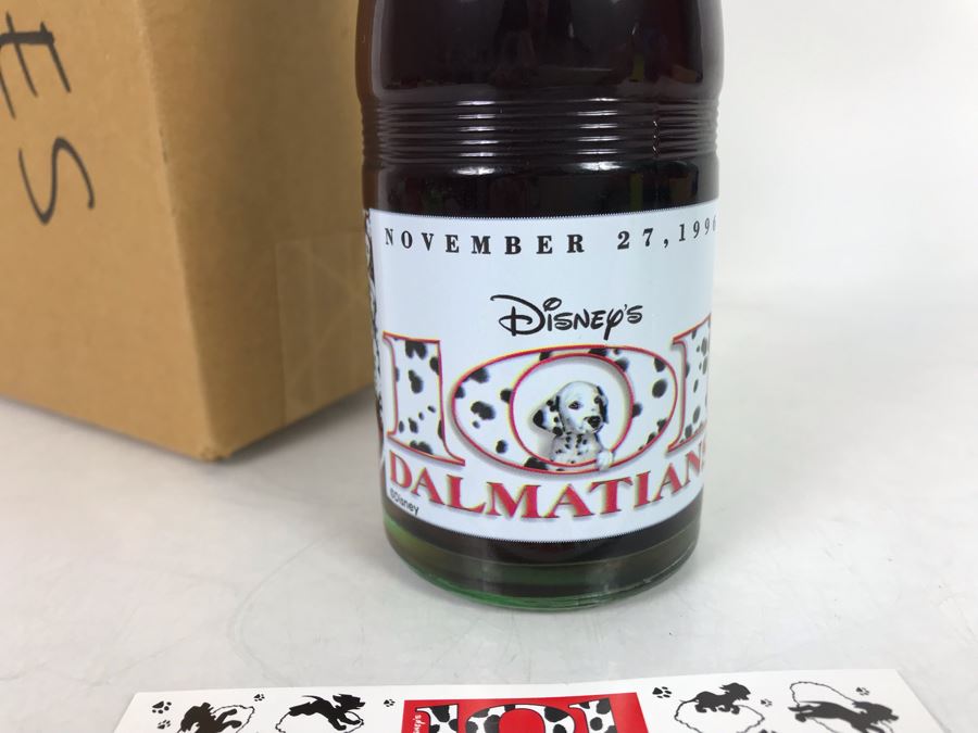 Disney's 101 Dalmatians Dr Pepper Holiday Promotion Bottle Celebrating Release Of 101 Dalmatians Movie [Photo 2]