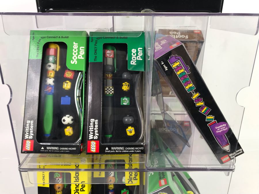 Lego Writing System Store Display With 19 New Lego Pens [Photo 3]