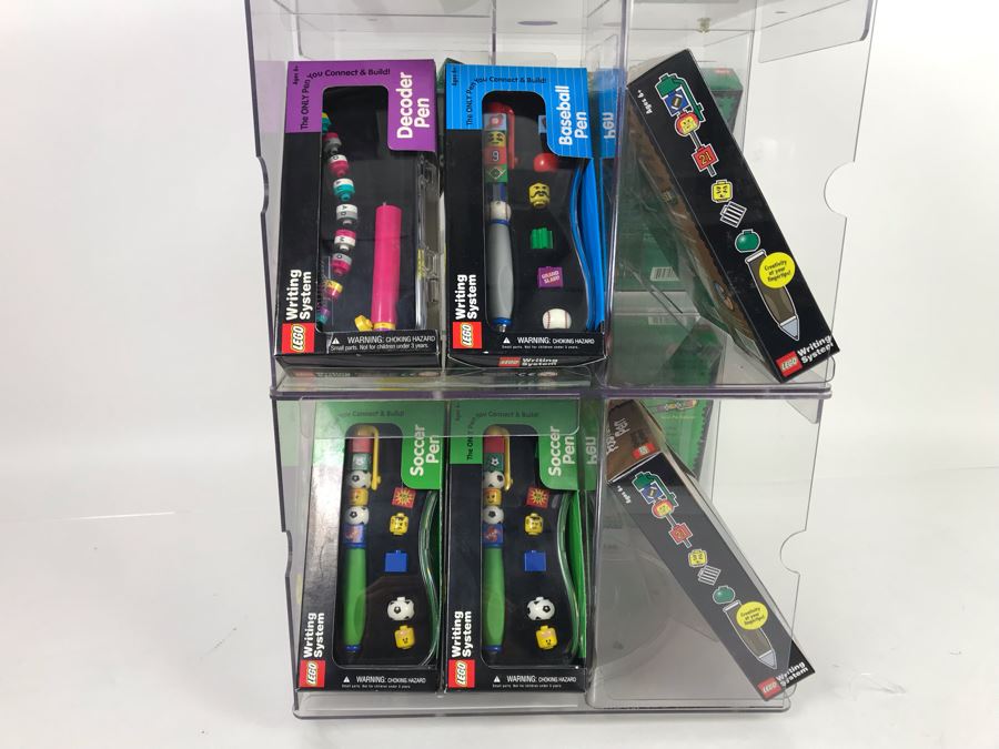 Lego Writing System Store Display With 19 New Lego Pens [Photo 8]