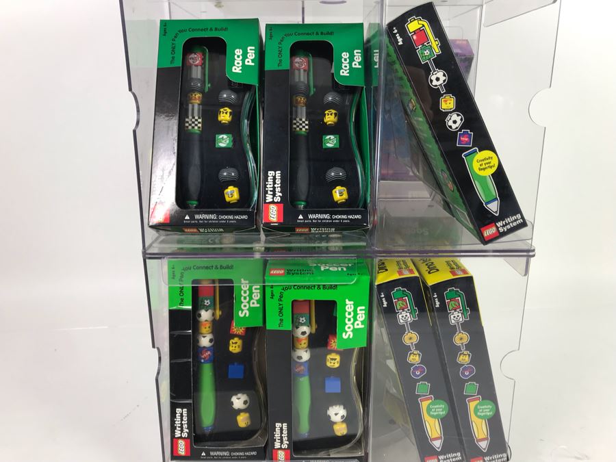 Lego Writing System Store Display With 19 New Lego Pens [Photo 6]