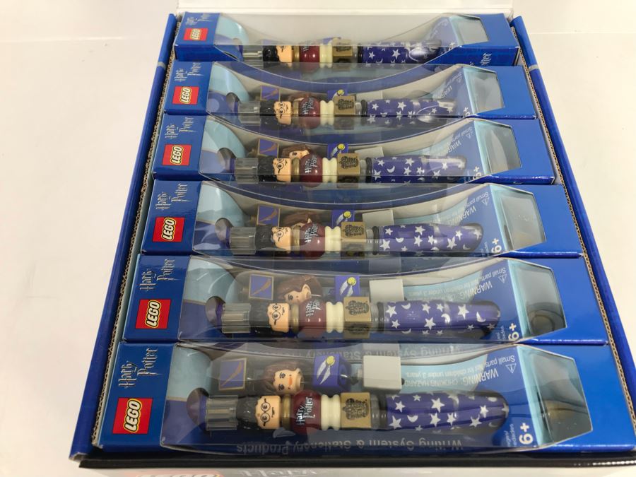 New Lego Harry Potter Pens With Store Display Merchandiser - 12 Total Pens [Photo 4]