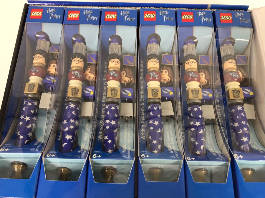 New Lego Harry Potter Pens With Store Display Merchandiser - 12 Total Pens [Photo 5]