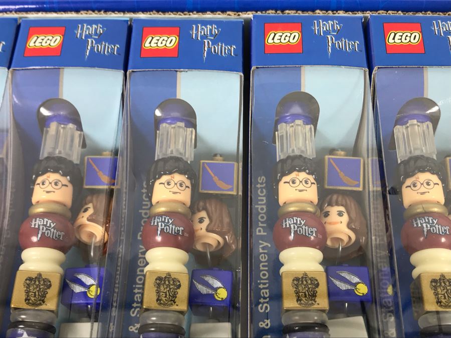 New Lego Harry Potter Pens With Store Display Merchandiser - 12 Total Pens [Photo 6]