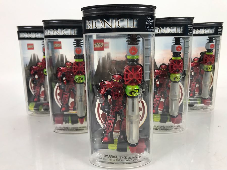 (6) New LEGO Bionicle Pens [Photo 2]