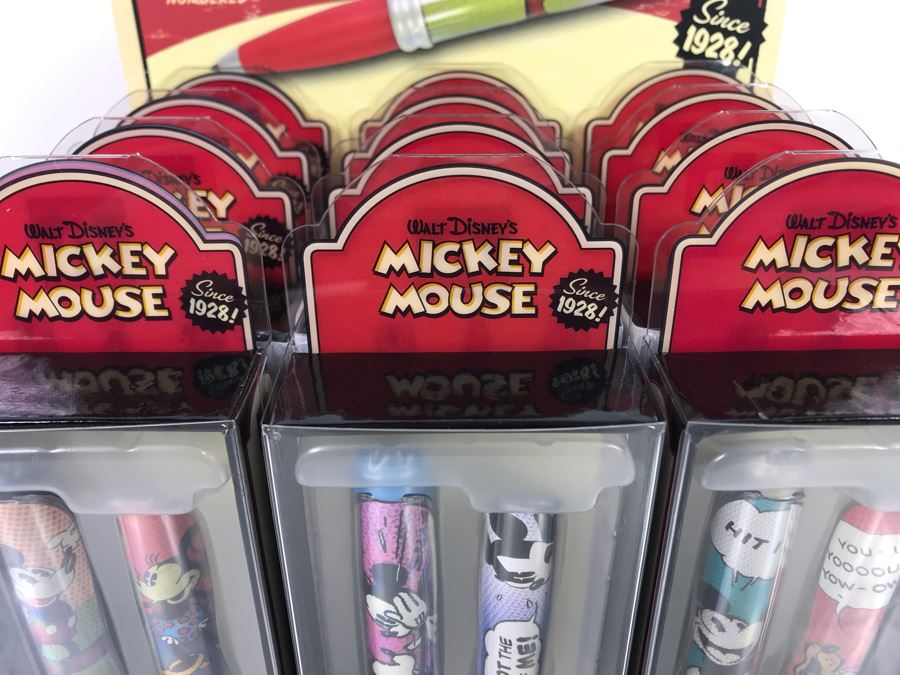 New Walt Disney's Mickey Mouse Pod Ballpoint Pens With Store Display Merchandiser - 12 Total Pens [Photo 7]