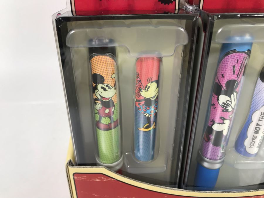 New Walt Disney's Mickey Mouse Pod Ballpoint Pens With Store Display Merchandiser - 12 Total Pens [Photo 4]