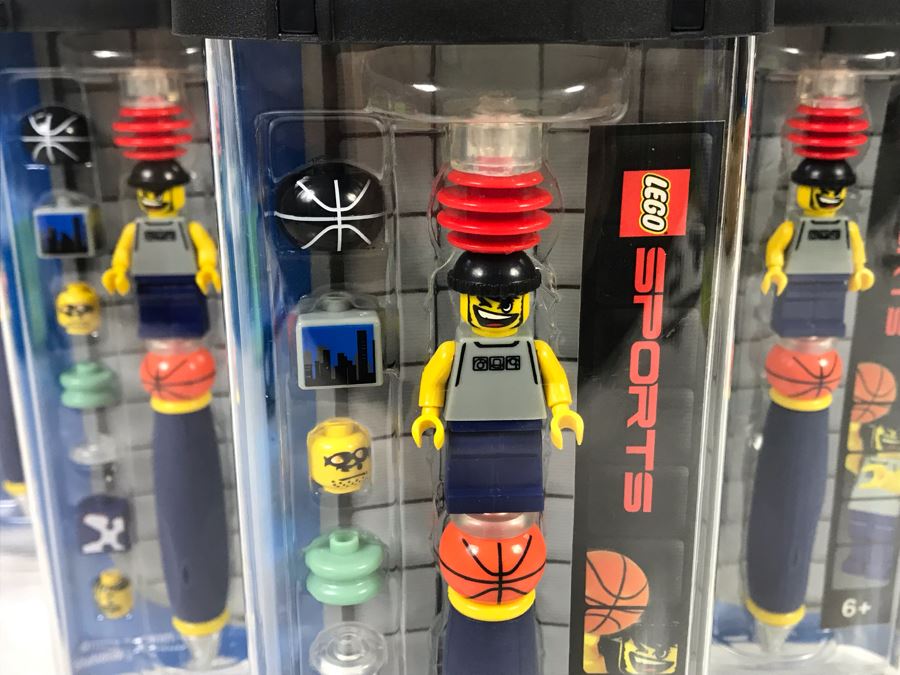 (6) New LEGO Street Basketball Pens [Photo 3]
