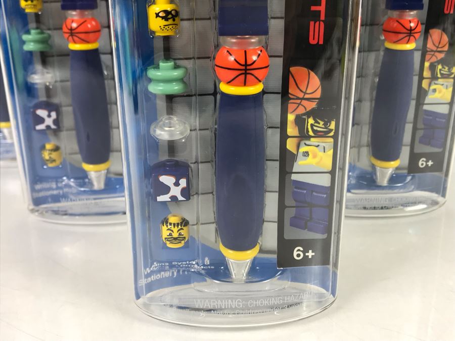 (6) New LEGO Street Basketball Pens [Photo 4]