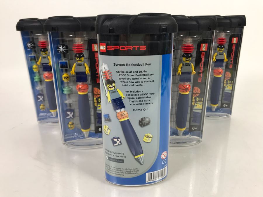 (6) New LEGO Street Basketball Pens [Photo 5]
