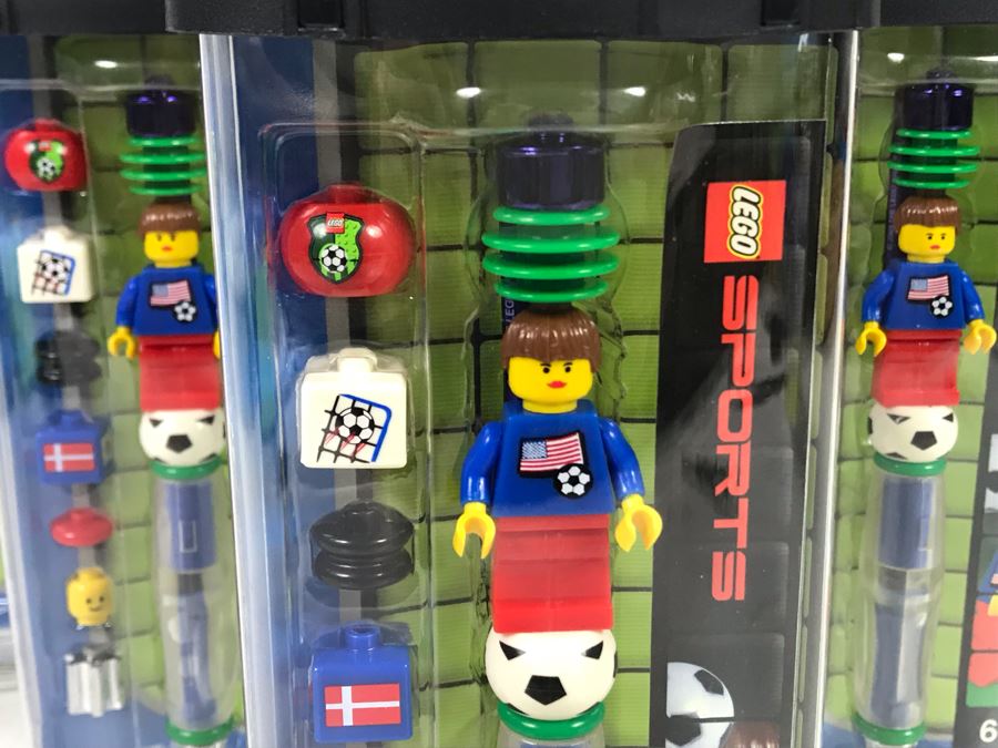 (6) New LEGO Girl Soccer Pens [Photo 4]