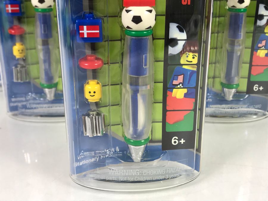 (6) New LEGO Girl Soccer Pens [Photo 5]