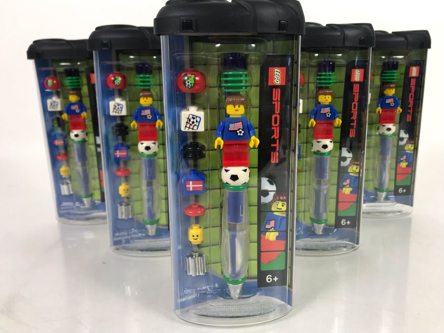 (6) New LEGO Girl Soccer Pens [Photo 3]
