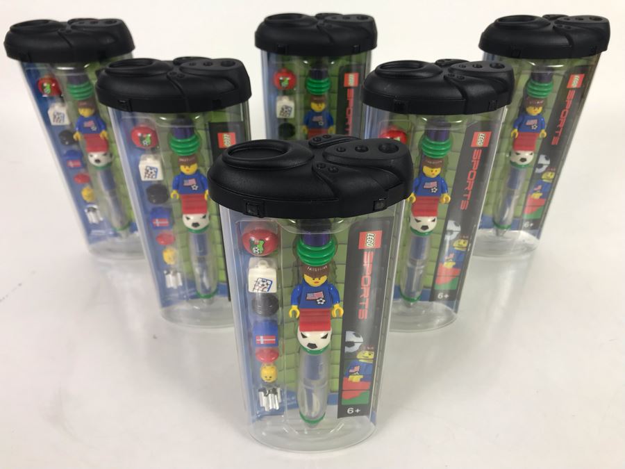 (6) New LEGO Girl Soccer Pens [Photo 7]