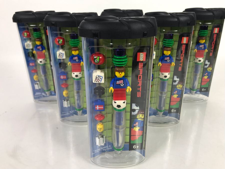 (6) New LEGO Girl Soccer Pens [Photo 2]