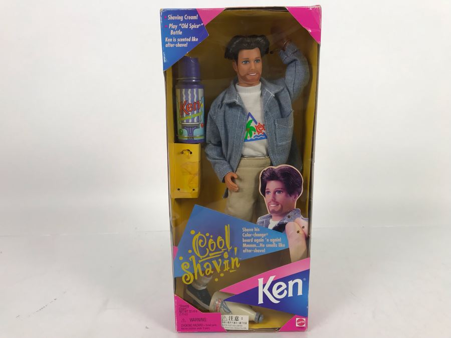 Vintage 1996 Mattel Ken Doll Cool Shavin' 15469 [Photo 1]