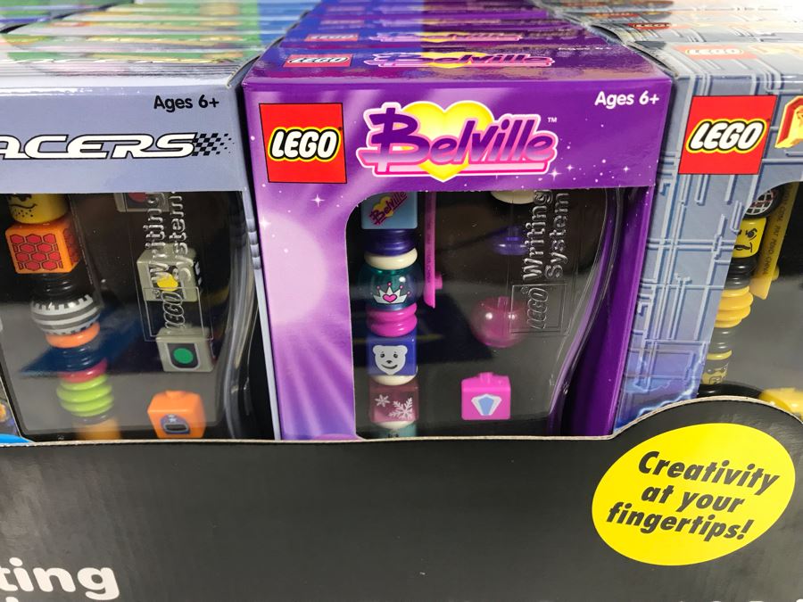 New Lego Writing Systems Pens With Store Display Merchandiser - 24 Total Pens [Photo 6]