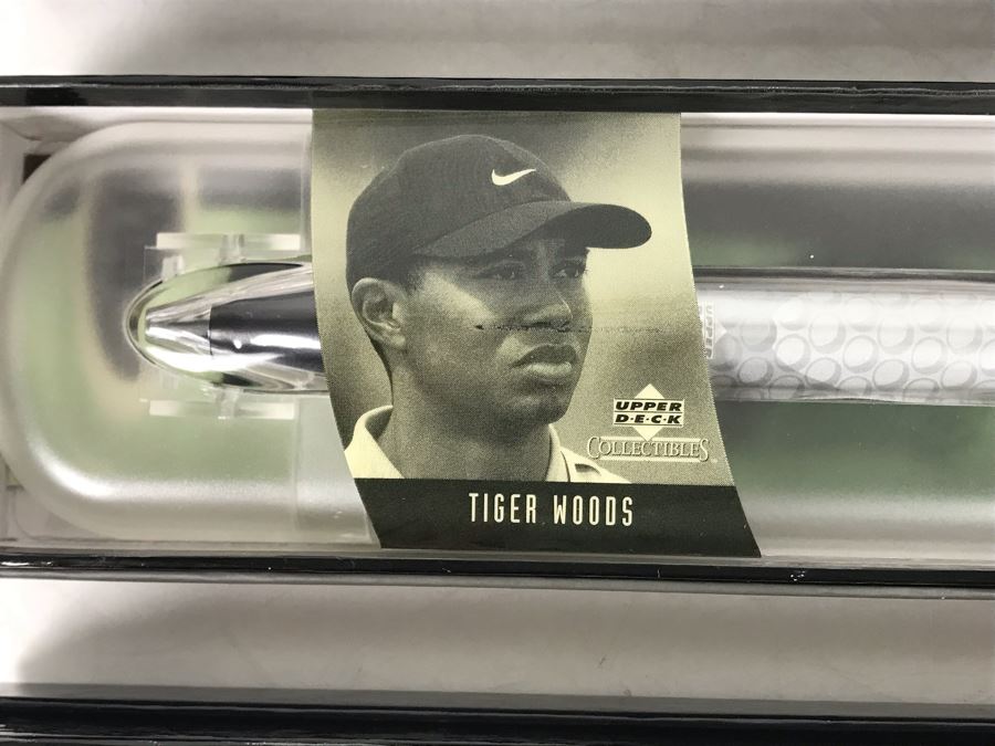(6) New Upper Deck Limited Edition Tiger Woods Pod Ballpoint Pens [Photo 3]